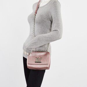 Louis Vuitton Metallic Pink Epi Leather Twist PM Bag